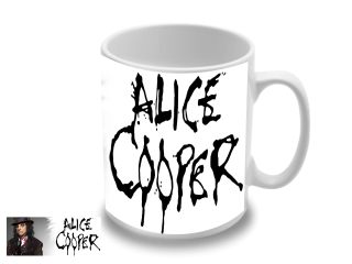 Alice Cooper Photo and Logo (hrnček)