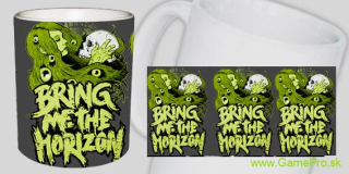 Bring Me The Horizon - Girl Holding Skull (hrnček)