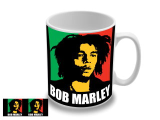 Bob Marley - Poster (hrnček)