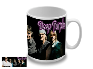 Deep Purple - Band and Logo (hrnček)