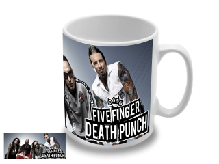 Five Finger Death Punch - Band motív 3 (hrnček)