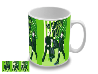 Green Day - Band Green (hrnček)