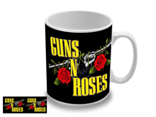 Guns N Roses - Yellow Logo (hrnček)