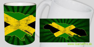 Jamaica - Map (hrnček)