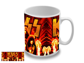 Kiss - Band Red (hrnček)
