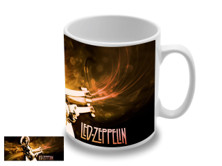 Led Zeppelin - Jimmy Page Guitar (hrnček)