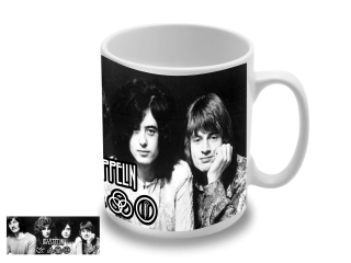 Led Zeppelin - Black and White Logo (hrnček)