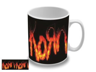 Korn - Flame Logo (hrnček)