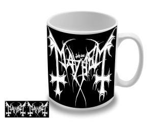 Mayhem - Logo (hrnček)