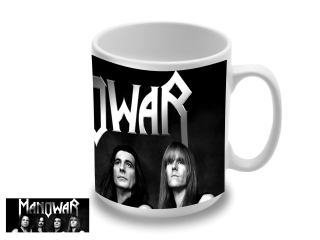 Manowar - Band and Logo (hrnček)