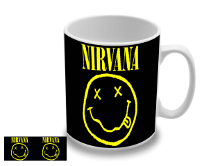 Nirvana - Smile (hrnček)