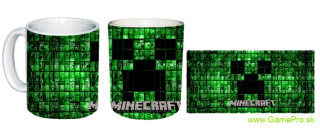 Minecraft - Creeper Mosaic hrnček