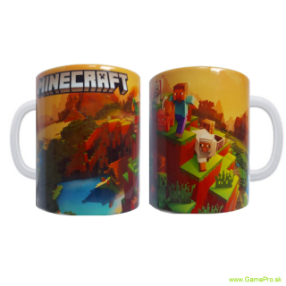 Minecraft - Sunset Landscape hrnček