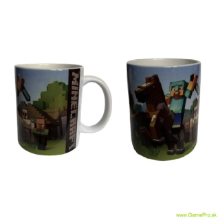 Minecraft - Steve on Horse hrnček