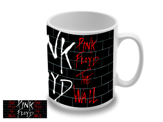 Pink Floyd - The Wall Black and Red motív (hrnček)