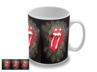 Rolling Stones - Tongue Logo Black (hrnček)