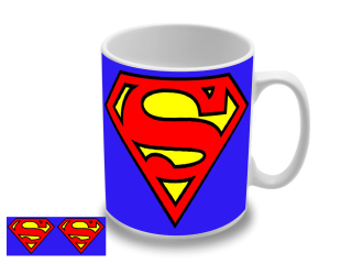 Superman Logo 3 (hrnček)