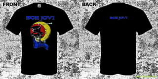 Bon Jovi - 1987 Skull (tričko)