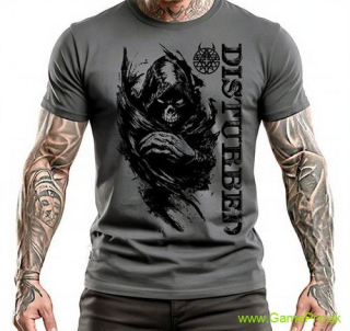 Disturbed - Black Mascot Band (Anthracite) (tričko)