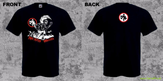 D.R.I. - Red Logo and Skeleton (tričko)