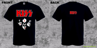 Kiss - Band Red Logo (tričko)