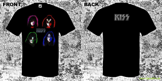 Kiss - Faces (tričko)