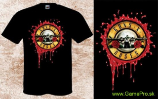 Guns N Roses - Bloody Classic Logo (tričko)