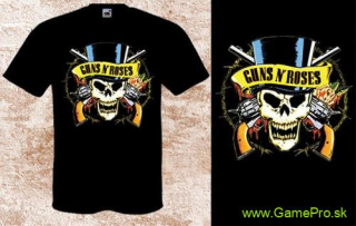 Guns N Roses - Skull (tričko)