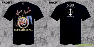 Slayer - God Hates Us All Band (tričko)