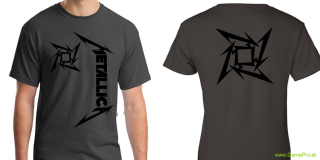Metallica - Logo (Anthracite) (tričko)