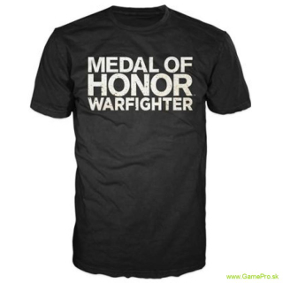 Medal of Honor Warfighter - Black Text Logo (tričko)