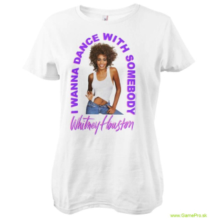Whitney Houston - I Wanna Dance With Somebody (dámske tričko)