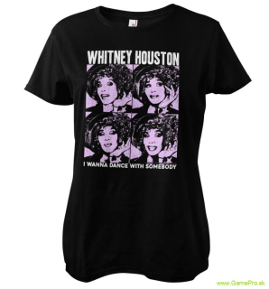 Whitney Houston - Pop Art (dámske tričko)