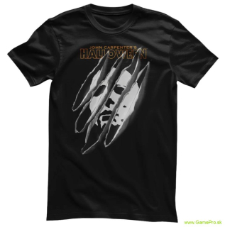 Halloween - Michael Myers Slashed Mask (tričko)