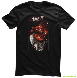 Stephen Kings IT - Pennywise Derry is Calling (tričko)