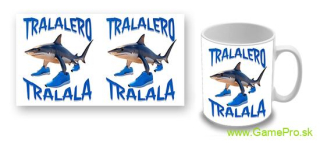 Italian Brainrot Meme - Tralalero Tralala (hrnček)