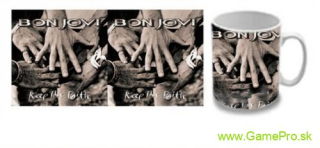 Bon Jovi - Keep the Faith (hrnček)