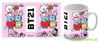 BT21 - Characters Pink Stacks (hrnček)