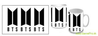 BTS Beyond The Scene - Black Logo (hrnček)