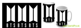 BTS Beyond The Scene - White Logo (hrnček)