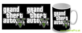 Grand Theft Auto 5 (GTA 5) - Logo Black (hrnček)