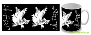 Lil Peep - Cry Baby Logo Black (hrnček)