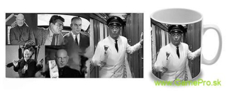 Louis de Funes - Fantomas Black and White (hrnček)