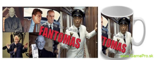 Louis de Funes - Fantomas Colour (hrnček)