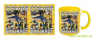 Italian Brainrot Meme - Family Poster Motive 2 (hrnček)