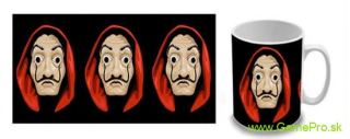 La Casa de Papel (Papierový dom) - Mask (hrnček)