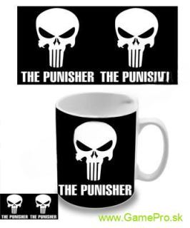 Punisher - Logo and Skull (hrnček)
