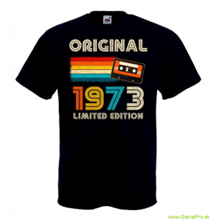 Original Limited Edition – narodeninové tričko s vlastným rokom (tričko)