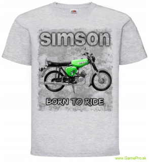 Drive Collection - Simson Born to Ride (tričko)