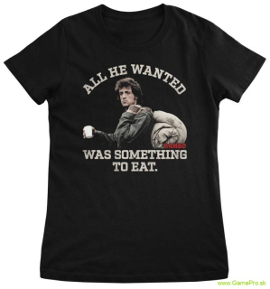 Rambo - Something To Eat (dámske tričko)